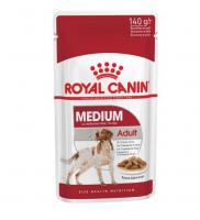 Royal Canin Medium Adult (в соусе), 140 г х 10 шт в зоомагазине Лепшы Сябар