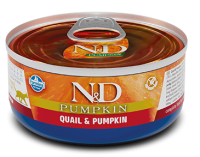 Farmina Cat Quail & Pumpkin (перепел, тыква), 70 г в зоомагазине Лепшы Сябар