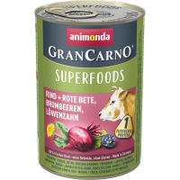Gran Carno Superfoods (говядина, свекла, ежевика, одуванчик) в зоомагазине Лепшы Сябар