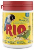 RIO Витаминно-минеральные гранулы для волнистых и средних попугаев, 120 г в зоомагазине Лепшы Сябар