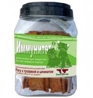 GreenQZin "Иммунитет 2" (рагу с гусаркой и шпинатом), 750 г в зоомагазине Лепшы Сябар