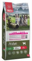 Blitz Holistic GF Adult All Breeds (ягненок, утка) в зоомагазине Лепшы Сябар