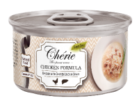 Cherie Chicken Formula (курица с куриной печенью в подливе), 80 г в зоомагазине Лепшы Сябар