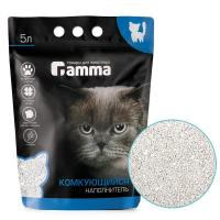 Gamma Наполнитель комкующийся бентонитовый в зоомагазине Лепшы Сябар