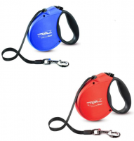Поводок-рулетка Triol by Flexi Standart Soft L, 5 м лента в зоомагазине Лепшы Сябар