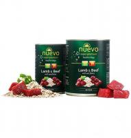 Nuevo Lamb & Beef with oat flakes Senior dog (ягненок, говядина, овсяные хлопья) в зоомагазине Лепшы Сябар