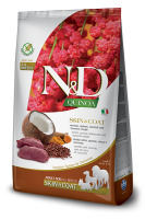 Farmina N&D Quinoa Adult All Breeds Skin & Coat (оленина, киноа) в зоомагазине Лепшы Сябар