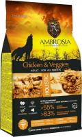 AMBROSIA GRAIN FREE Adult All Breeds (курица, овощи) в зоомагазине Лепшы Сябар