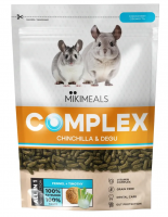 MIKIMEALS Complex Корм для шиншилл и дегу, 500 г в зоомагазине Лепшы Сябар