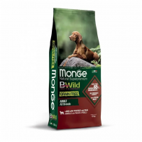 Monge Dog BWild Grain Free Adult All Breeds (ягненок) в зоомагазине Лепшы Сябар