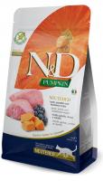 Farmina N&D Cat Neutered Pumpkin (ягненок, тыква, черника) в зоомагазине Лепшы Сябар