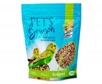 Корм сухой для птиц PET'S BRUNCH РАЦИОН ДЛЯ ВОЛНИСТЫХ ПОПУГАЙЧИКОВ, 500 г в зоомагазине Лепшы Сябар
