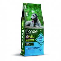 Monge Dog BWild Grain Free Adult All Breeds (анчоус, картофель) в зоомагазине Лепшы Сябар