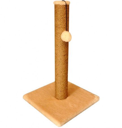 Когтеточка столбик 60 см (джут) в зоомагазине Лепшы Сябар