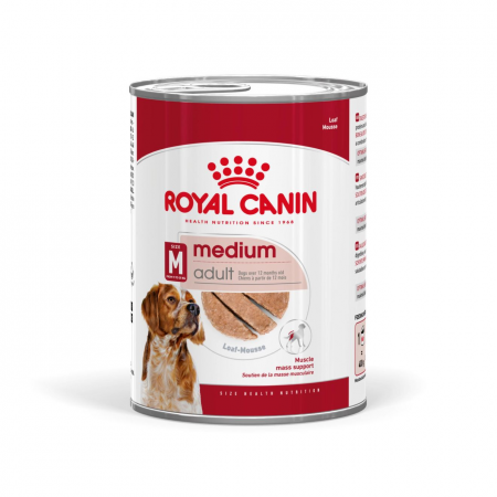 Royal Canin Adult Medium (паштет) в зоомагазине Лепшы Сябар