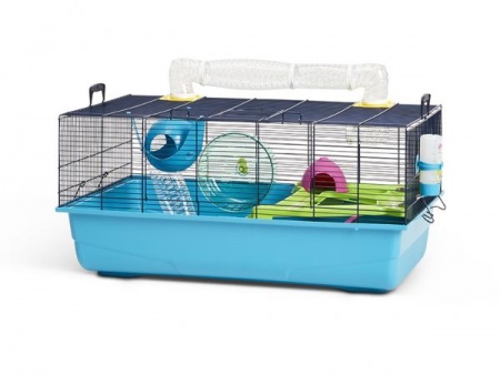 Клетка "SAVIC" "Hamster sky metro" с туннелями для хомячков в зоомагазине Лепшы Сябар