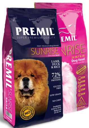 Premil SuperPremium Sunrise  в зоомагазине Лепшы Сябар