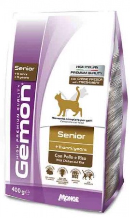 Gemon Cat Senior (курица, рис) в зоомагазине Лепшы Сябар