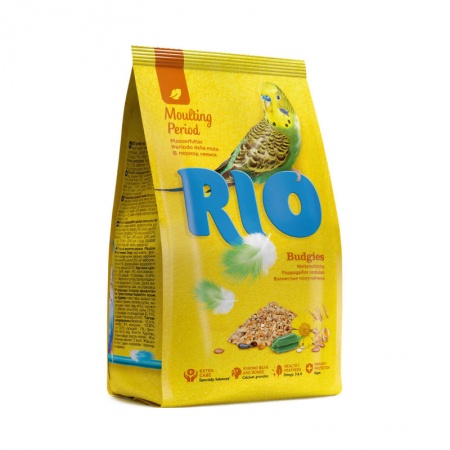RIO корм для волнистых попугаев (период линьки) в зоомагазине Лепшы Сябар